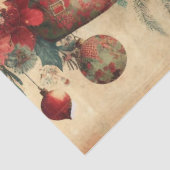 Vintage Christmas Elves & Florals Decoupage 薄葉紙 (詳細)