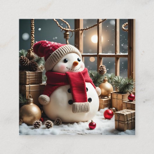 Vintage Christmas - Enclosure Card エンクロージャーカード (正面)