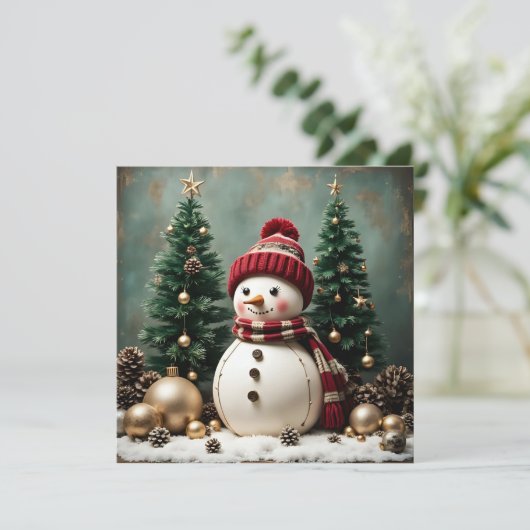 Vintage Christmas - Flat Card (スタンド正面)