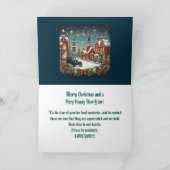 VINTAGE CHRISTMAS FOR ANYONE サンキューカード (内部)