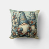 Vintage Christmas Gnomes クッション (正面)