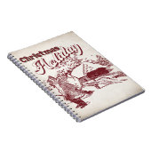 Vintage Christmas Holiday  ノートブック (右側)