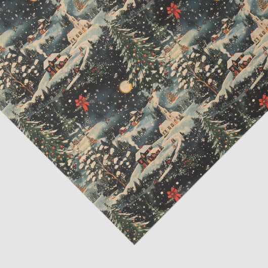 Vintage Christmas Holiday 薄葉紙 (詳細)