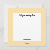 Vintage Christmas Illustration シーズンカード (裏面)