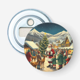 Vintage Christmas Illustration 栓抜き