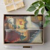 Vintage Christmas Illustration 薄葉紙 (ギフト)