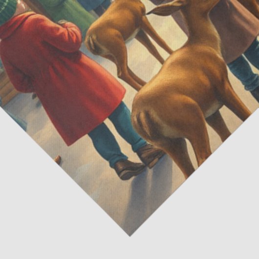 Vintage Christmas Illustration 薄葉紙 (詳細)