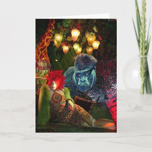 Vintage Christmas in New York Display シーズンカード (正面)