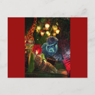 Vintage Christmas in New York Display シーズンポストカード