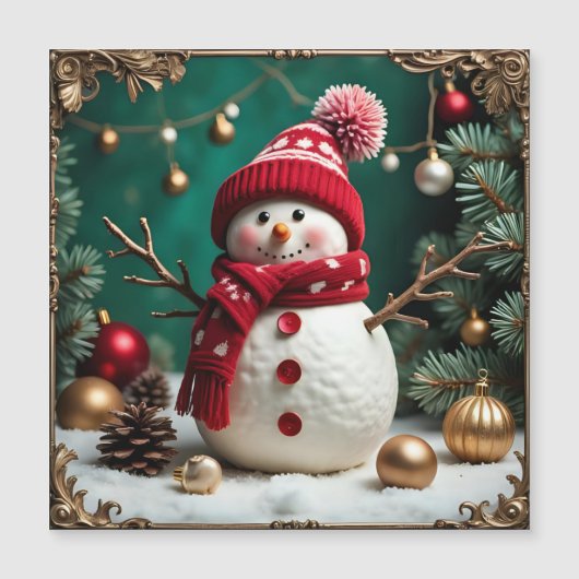 Vintage Christmas - Magnetic Card (正面)