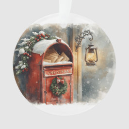 Vintage Christmas Mailbox Ornament | Nostalgic Coz オーナメント