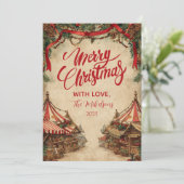 Vintage Christmas Market Party シーズンカード (スタンド正面)