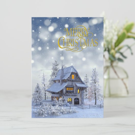 Vintage Christmas Memories image plus Your Photo (スタンド正面)