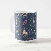 Vintage Christmas Mug with Toy Soldier コーヒーマグカップ (正面左)