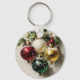 Vintage Christmas Ornaments キーホルダー