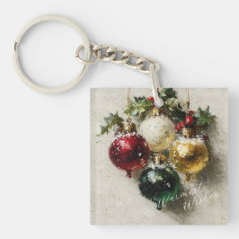 Vintage Christmas Ornaments キーホルダー