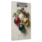 Vintage Christmas Ornaments クリップボード (右)