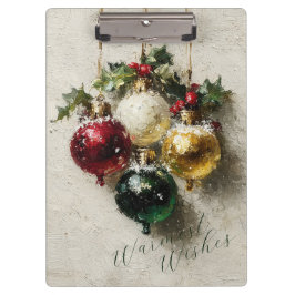 Vintage Christmas Ornaments クリップボード