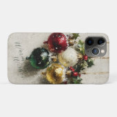 Vintage Christmas Ornaments Case-Mate iPhoneケース (裏面(横))