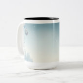 Vintage Christmas Ornaments Coffee Mug ツートーンマグカップ (正面左)