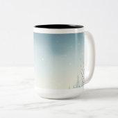 Vintage Christmas Ornaments Coffee Mug ツートーンマグカップ (正面右)