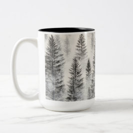 Vintage Christmas Ornaments Coffee Mug ツートーンマグカップ