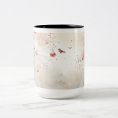Vintage Christmas Ornaments Coffee Mug ツートーンマグカップ (中央)