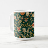Vintage Christmas Pattern - Coffee Mug コーヒーマグカップ (正面左)