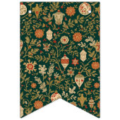 Vintage Christmas Pattern - Flags with String バンティングフラッグ (第2の旗)