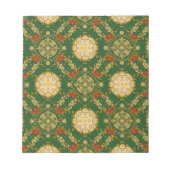 Vintage Christmas Pattern - Note Pads ノートパッド (正面)