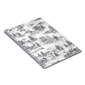 Vintage Christmas Personalized Notebook ノートブック (右側)