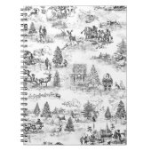 Vintage Christmas Personalized Notebook ノートブック (正面)