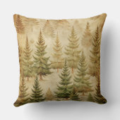 Vintage Christmas Pillow – Retro Holiday Design クッション (裏面)