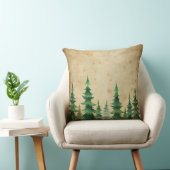 Vintage Christmas Pillow – Retro Holiday Design クッション (椅子)