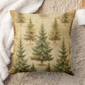 Vintage Christmas Pillow – Retro Holiday Design クッション (ブランケット)