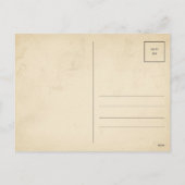 Vintage Christmas Postcard シーズンポストカード (裏面)