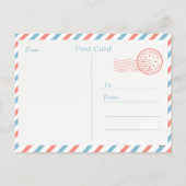 Vintage Christmas Postcard シーズンポストカード (裏面)