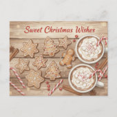 Vintage Christmas Postcard ポストカード (正面)