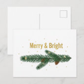 Vintage Christmas Postcard ポストカード (正面/裏面)