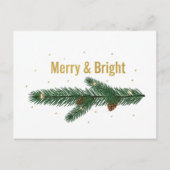 Vintage Christmas Postcard ポストカード (正面)