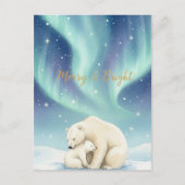 Vintage Christmas Postcard ポストカード (正面)