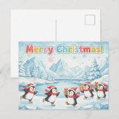 Vintage Christmas Postcard ポストカード (正面/裏面)