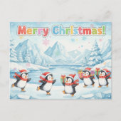 Vintage Christmas Postcard ポストカード (正面)