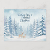 Vintage Christmas Postcard ポストカード (正面)