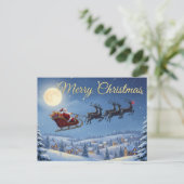 Vintage Christmas Postcard ポストカード (スタンド正面)