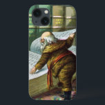 Vintage Christmas, Santa Claus いけな Nice List iPhone 13ケース<br><div class="desc">ヴィンテージイラストレーションメリークリスマスの休日デザインは、本サンタクロースと彼の作品のページをフィーチャー。1889年マクラーリン・ブラザーズ発行。この物語は、世界中の良い小さな男の子や女の子のための玩具を作るサンタの仕事を物語っている。このビクトリアン時代の写真は彼のすてき図書館を通し読て、子供の名前と素敵なリストを持つ大きな本の古いサンいけなニコラスの姿を示している。</div>