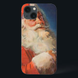 Vintage Christmas, Santa Claus いけな Nice List iPhone 13ケース<br><div class="desc">ヴィンテージイラストレーションメリークリスマスの休日の画像すてきは、サンタクロースが赤い帽子を被り、クリスマスイブに彼のいけなまたは素敵なリストをチェックする。</div>