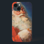 Vintage Christmas, Santa Claus いけな Nice List iPhone 13ケース<br><div class="desc">ヴィンテージイラストレーションメリークリスマスの休日の画像すてきは、サンタクロースが赤い帽子を被り、クリスマスイブに彼のいけなまたは素敵なリストをチェックする。</div>