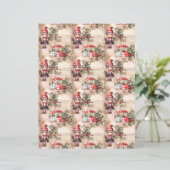 Vintage Christmas Scrapbook Paper (スタンド正面)