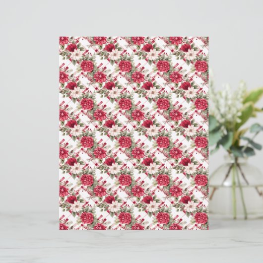 Vintage Christmas Scrapbook Paper (スタンド正面)